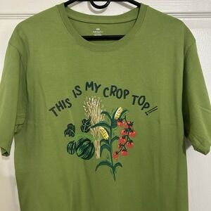 Infinity Apparel Farmers Tee Women's Size Large Short Sleeve NWOT Lowes